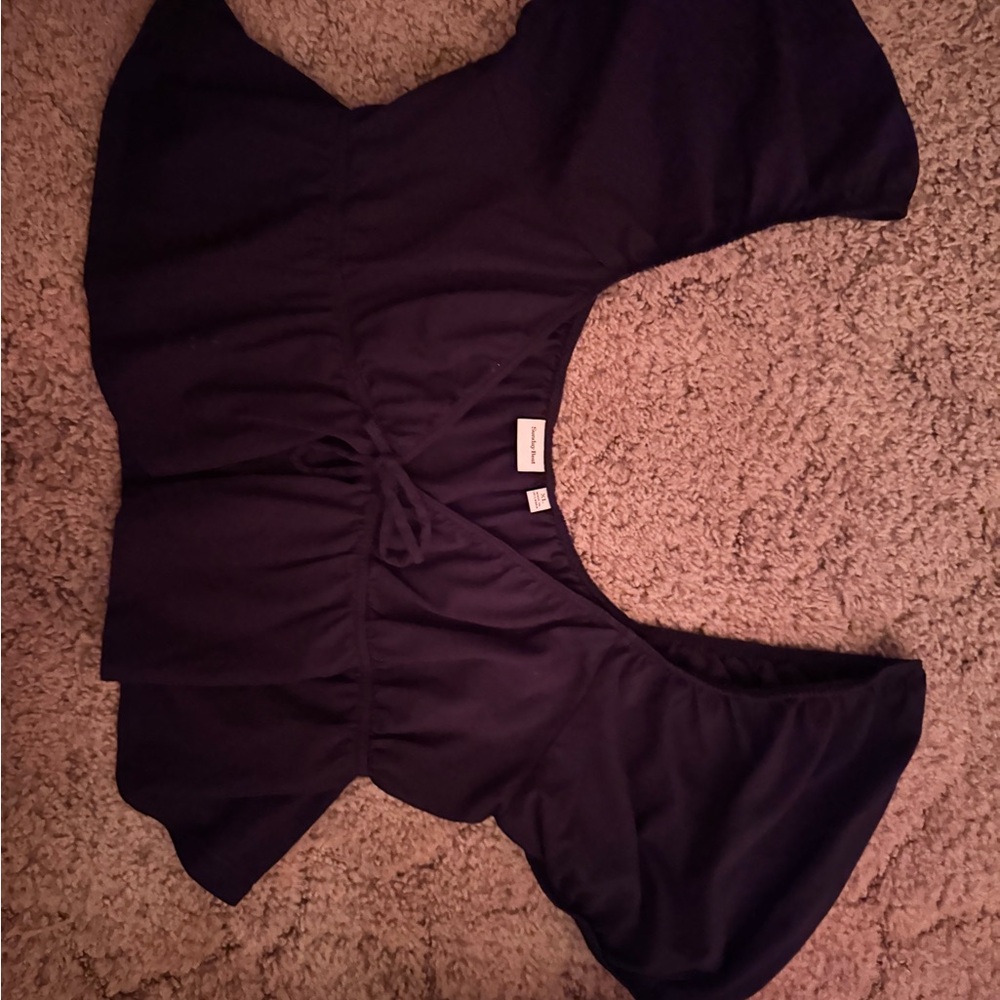 Sunday Best black Crop Top